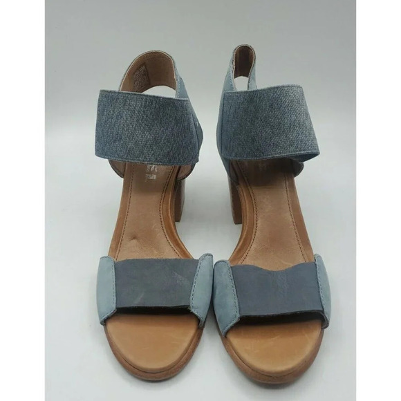 Sorel Nadia™Womens Sorel Cinder Gray Leather Sandals NL3614 050 Size 7 - Picture 2 of 8